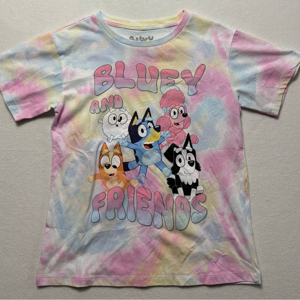 Bluey Kids Tie-Dye T-Shirt